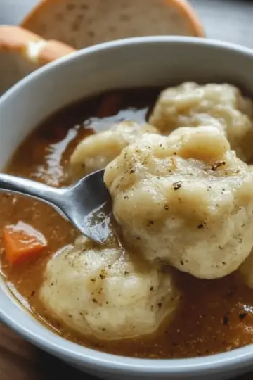 Newfoundland DoughBoys Recipe (For Soups and Stews)