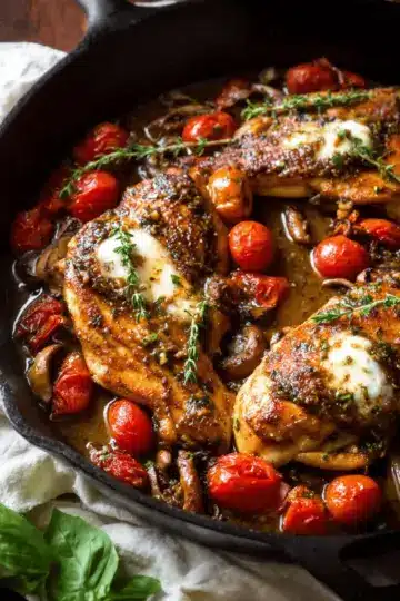 One Pan Balsamic Chicken