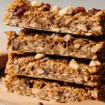 Banana Oatmeal Energy Bars