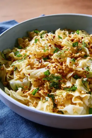 Haluski - Cabbage and Noodles