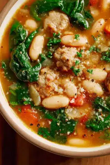 Italian Sausage White Bean Soup