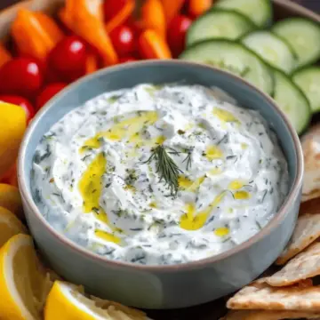 Easy Tzatziki Sauce Recipe