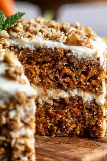 Oatmeal Carrot Cake
