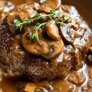 Salisbury Steak with Mushroom Gravy