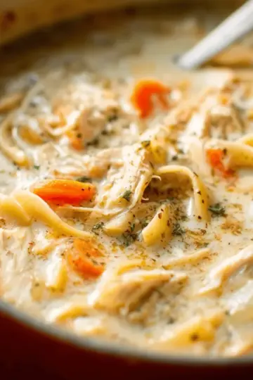 Creamy Chicken Noodle Soup