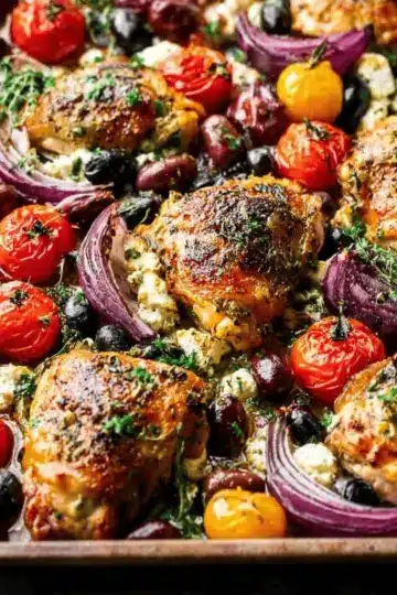 Greek Sheet Pan Chicken