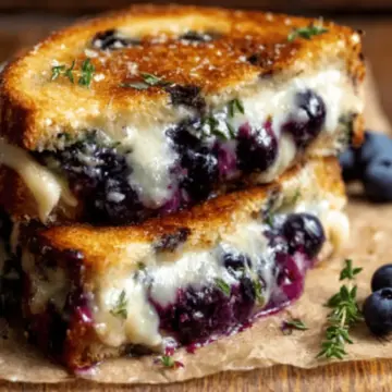 Blueberry White Cheddar Grilled Cheese