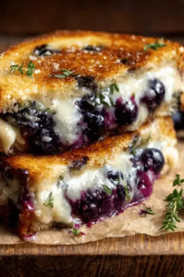 Blueberry White Cheddar Grilled Cheese