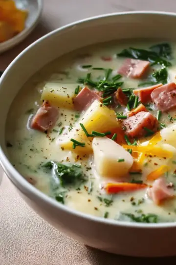 Delicious Ham and Potato Soup