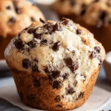 Bakery Style Chocolate Chip Muffins