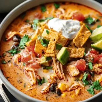 Easy Chicken Taco Soup