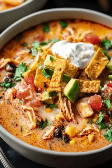 Easy Chicken Taco Soup