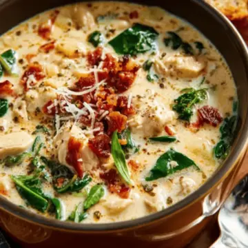 Creamy Tuscan Chicken Soup