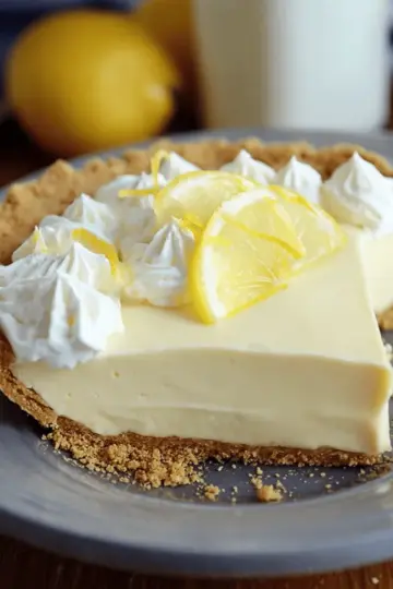 Easy Lemon Cream Pie