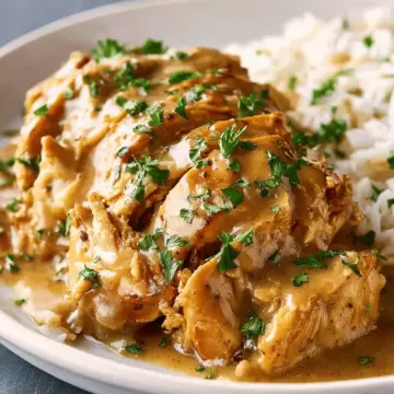 Slow Cooker Chicken and Gravy