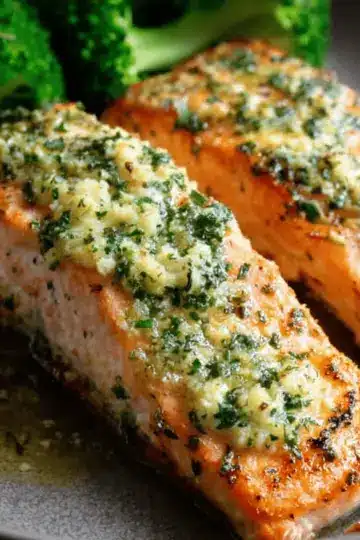 Garlic Butter Baked Salmon