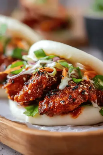 Korean Chicken Bao