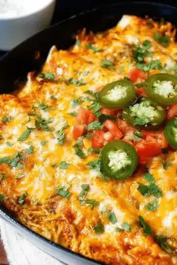 Easy Chicken Enchiladas