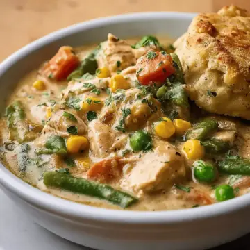 Slow Cooker Chicken Pot Pie Stew