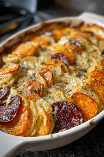 Root Vegetable Gratin