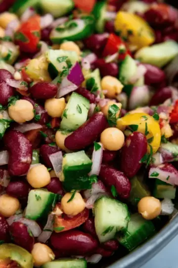 Mediterranean Bean Salad