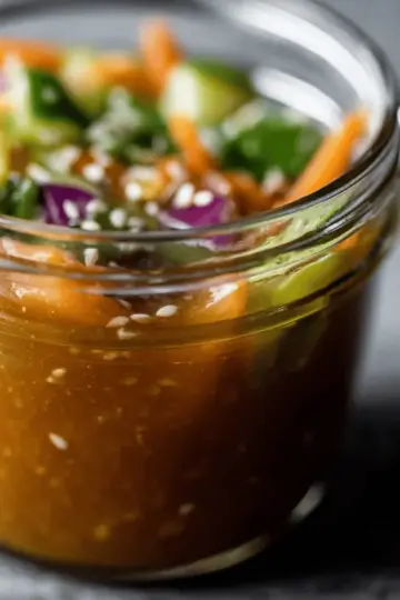 5 Minute Asian Salad Dressing