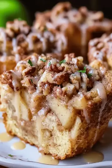 Apple Pecan French Toast Cups