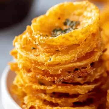 Cheddar Onion Ring Chips