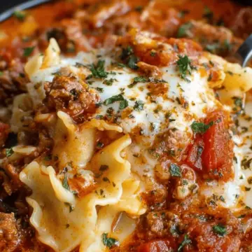 Slow Cooker Lasagna Soup