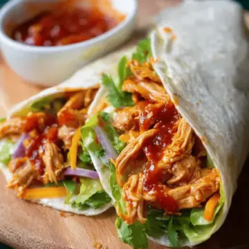 Sweet Chili Chicken Wraps