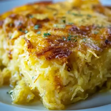 Spaghetti Squash Au Gratin
