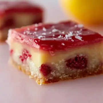 Raspberry Lemonade Bars