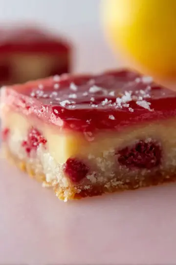 Raspberry Lemonade Bars
