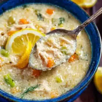 Avgolemono Soup Recipe (Greek Lemon Chicken Soup)