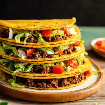 Baked Ground Beef Tacos