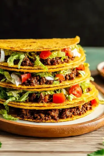 Baked Ground Beef Tacos
