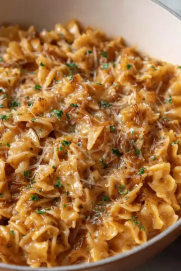 One-pot French Onion Pasta