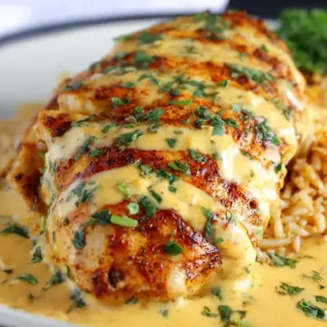 Mexican Chicken with Cheese Sauce