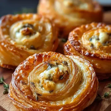 Savory Cheese Pastry Coils