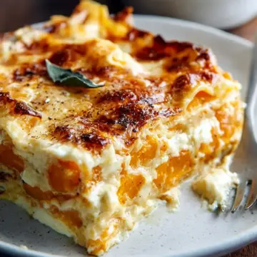Roasted Butternut Squash Lasagna