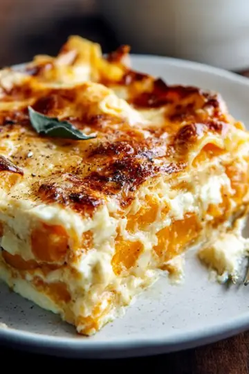Roasted Butternut Squash Lasagna