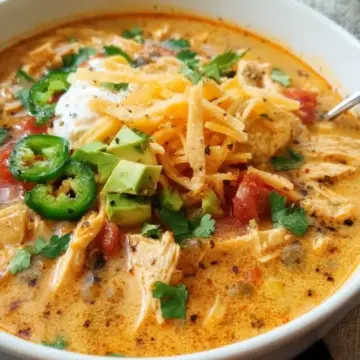 Creamy Chicken Tortilla Soup