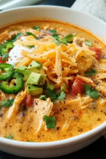 Creamy Chicken Tortilla Soup