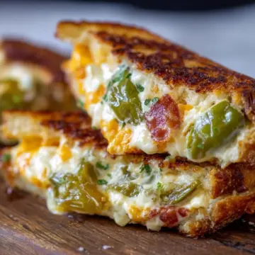 Roasted Jalapeno Popper Grilled Chees