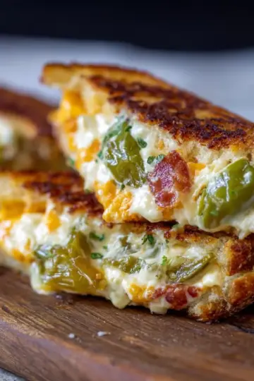 Roasted Jalapeno Popper Grilled Chees