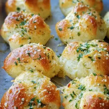 Garlic Parmesan Dinner Rolls