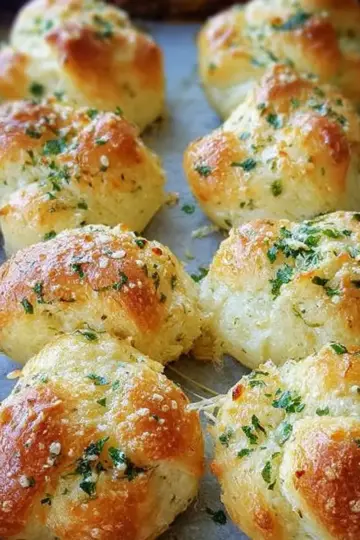 Garlic Parmesan Dinner Rolls