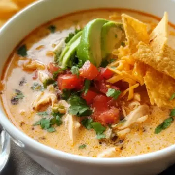 Creamy Chicken Tortilla Soup