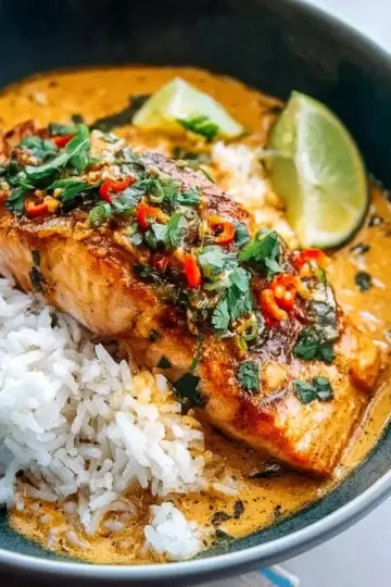 Coconut Curry Salmon