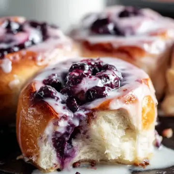 Blueberry Cinnamon Rolls
